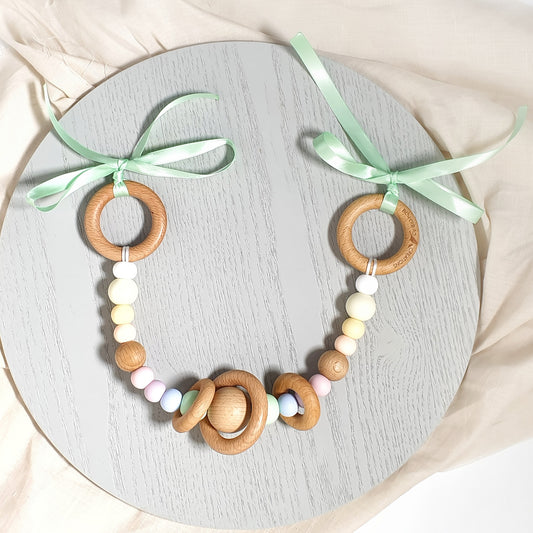 PRAM GARLAND Pastel Rainbow