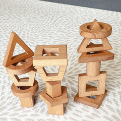 Shape sorting puzzle