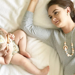 Saturn Necklace and Teether Set