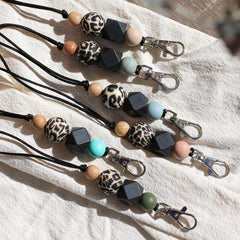 Teacher Lanyard Leopard