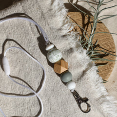 Teacher Lanyard Eucalyptus