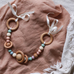 PRAM GARLAND Muted Rainbow