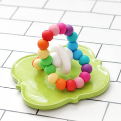 TRIPLET TEETHING TOY Rainbow