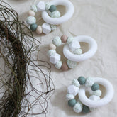 GLACIAL TEETHING TOY Eucalyptus