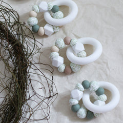 GLACIAL TEETHING TOY Eucalyptus