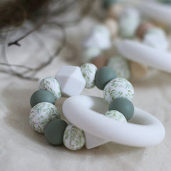 GLACIAL TEETHING TOY Eucalyptus