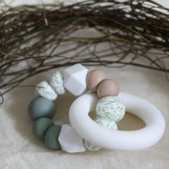 GLACIAL TEETHING TOY Eucalyptus