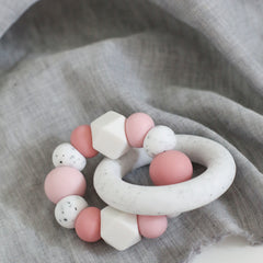 GLACIAL TEETHING TOY Granite