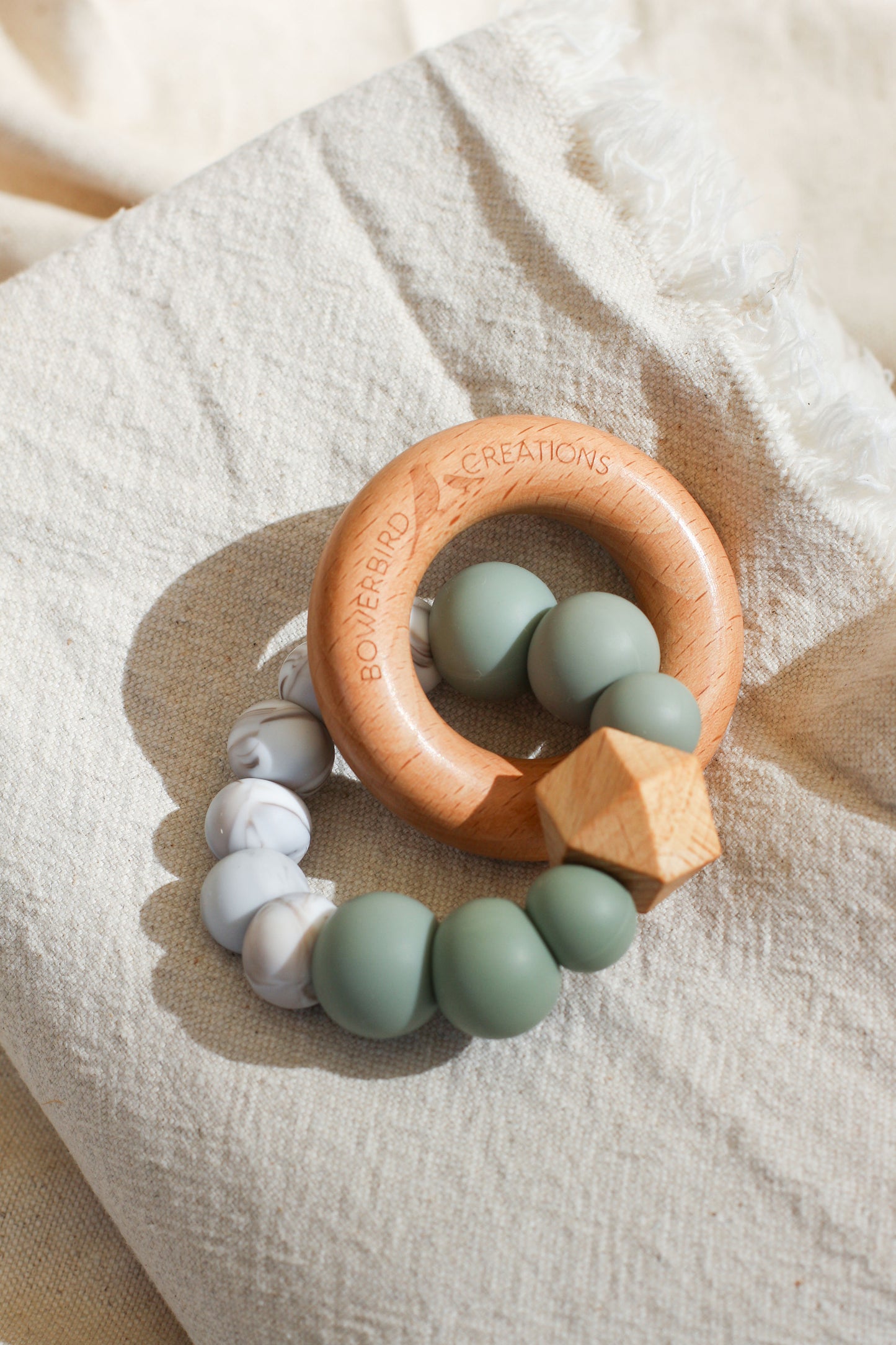 LUNA TEETHING TOY Marble