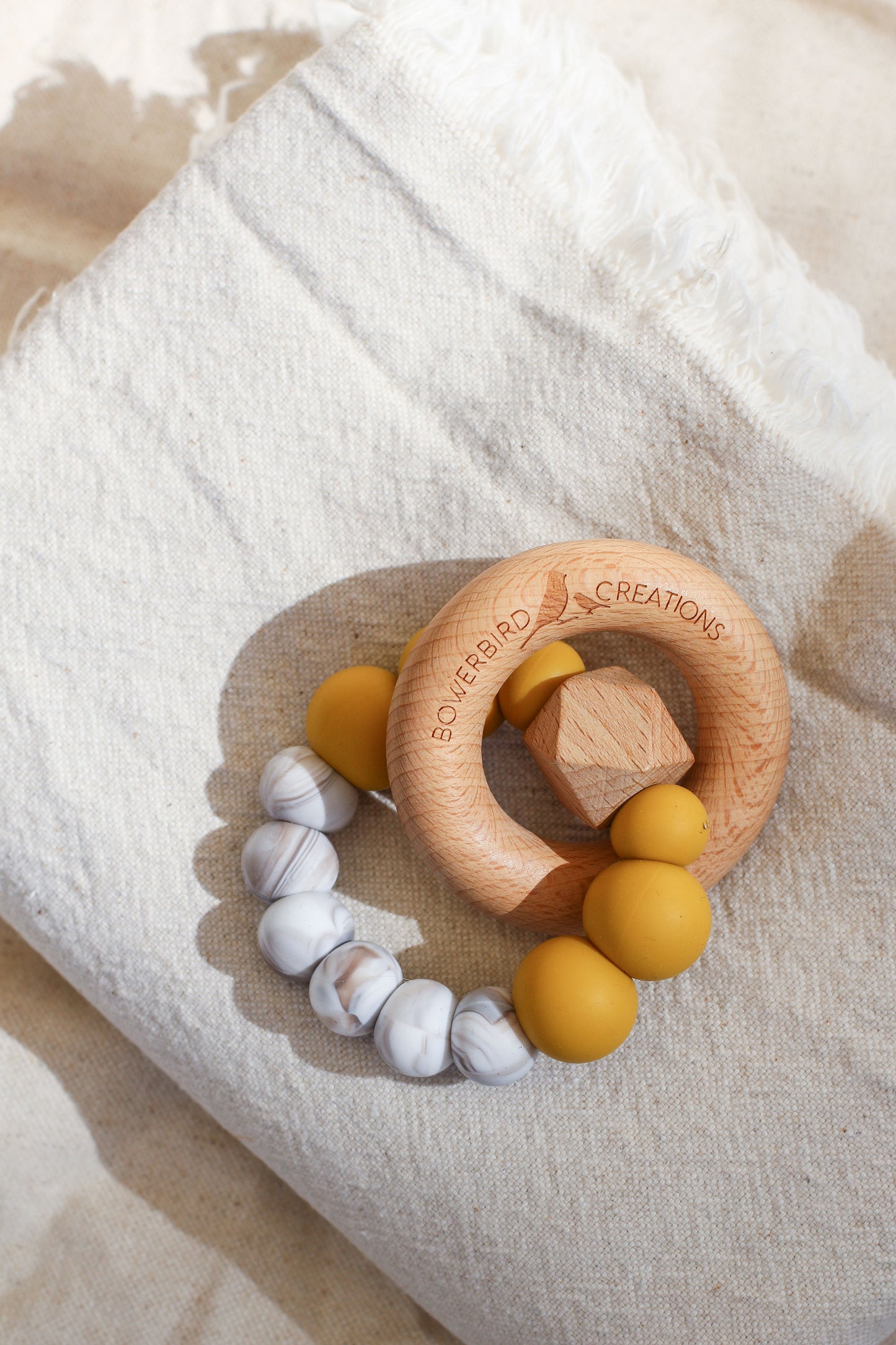 LUNA TEETHING TOY Marble