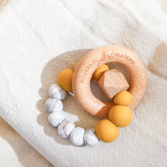 LUNA TEETHING TOY Marble