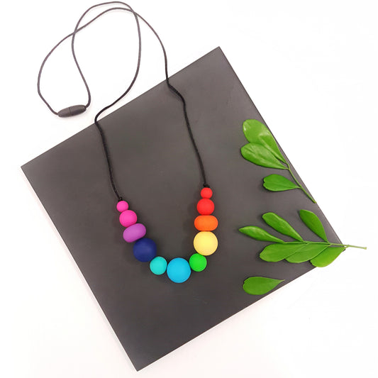 Rainbow Bubbles Necklace