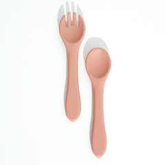 Silicone Fork & Spoon Set