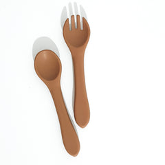 Silicone Fork & Spoon Set
