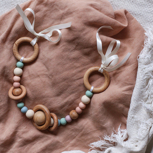 PRAM GARLAND Muted Rainbow