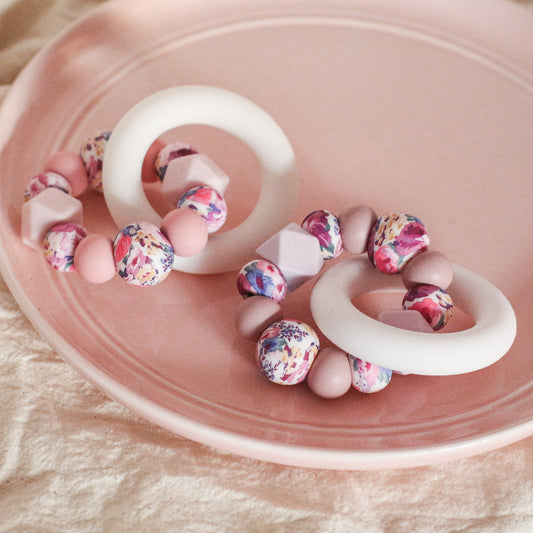 GLACIAL TEETHING TOY Roses