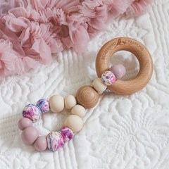 INFINITY TEETHING TOY Purple Roses