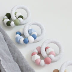 GLACIAL TEETHING TOY Granite
