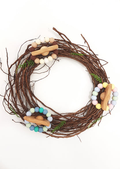 Rattle 'n' Tweet Teething Toy - Bowerbird Creations