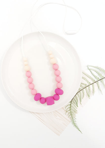 Simple and super lightweight, this necklace is a wardrobe essential for those who want something a little more 'minimal' while still adding a splash of colour to any outfit - Humble Necklace - Bowerbird Creations