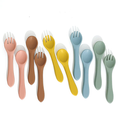 Silicone Fork & Spoon Set