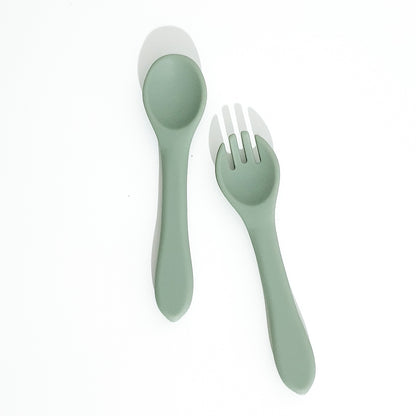 Silicone Fork & Spoon Set