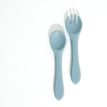 Silicone Fork & Spoon Set