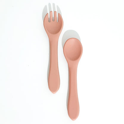 Silicone Fork & Spoon Set