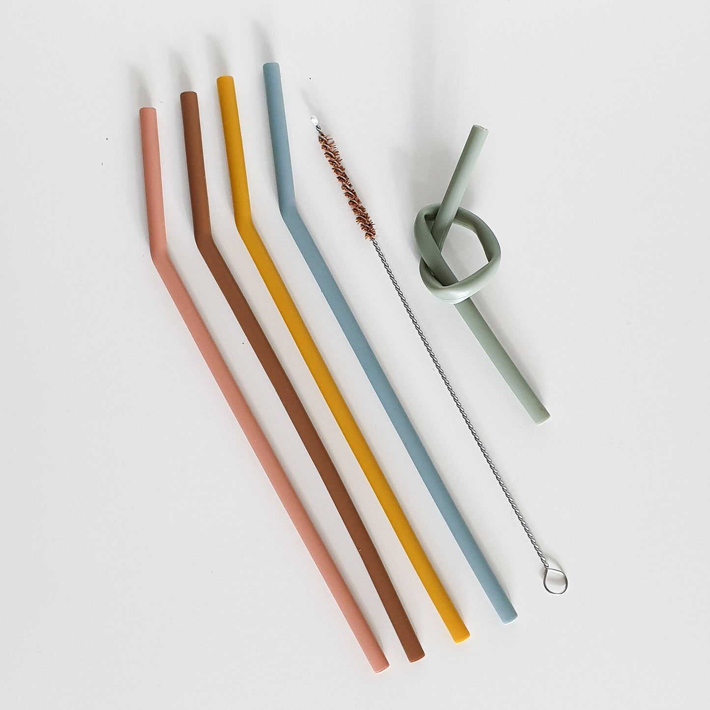 Silicone Straws set (5)