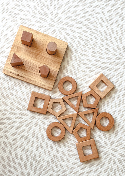 Shape sorting puzzle