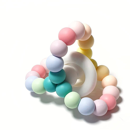 TRIPLET TEETHING TOY Rainbow