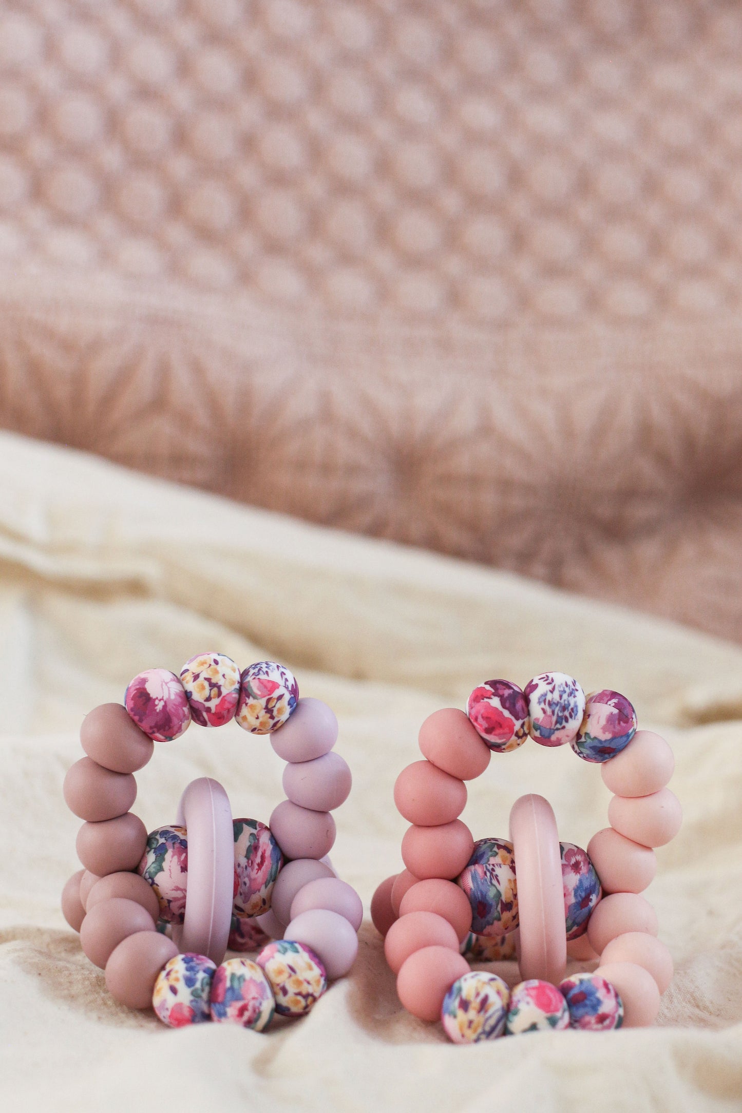 TRIPLET TEETHING TOY Roses