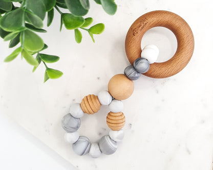 Infinity Silver Teething Toy - Bowerbird Creations
