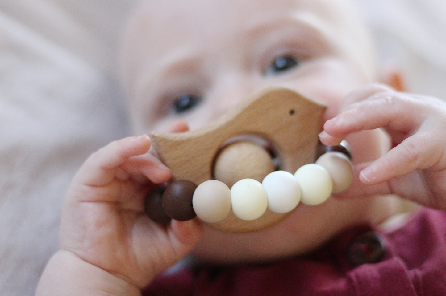 RATTLE AND TWEET TEETHING TOY