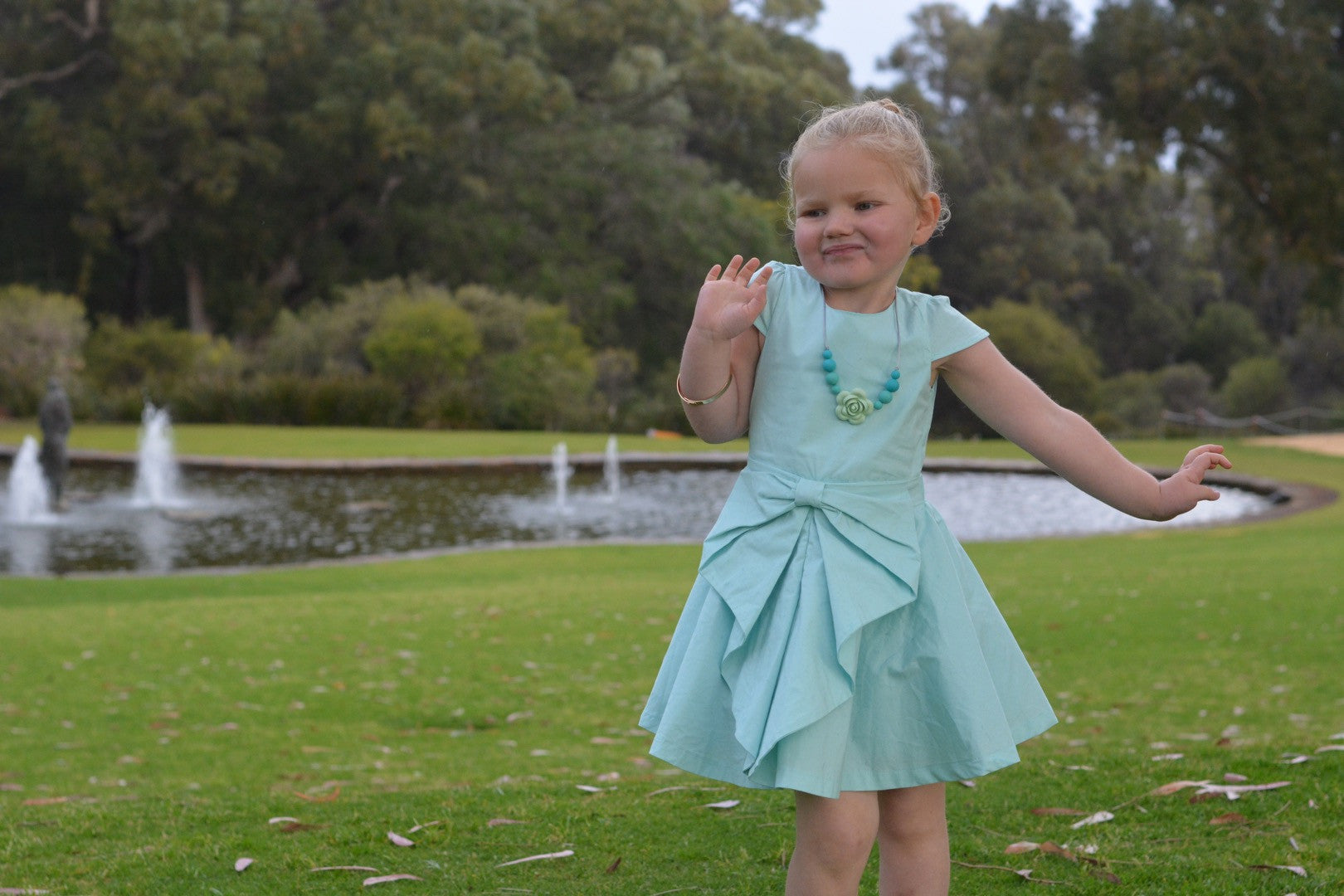 Rosey Children's Necklace - Bowerbird Creations