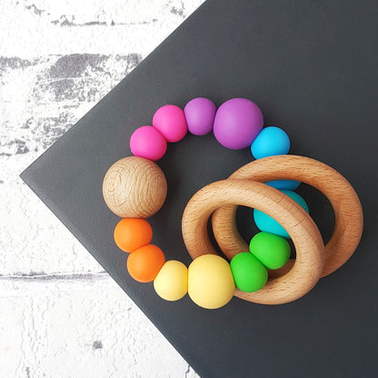 DREAMER TEETHING TOY Rainbow